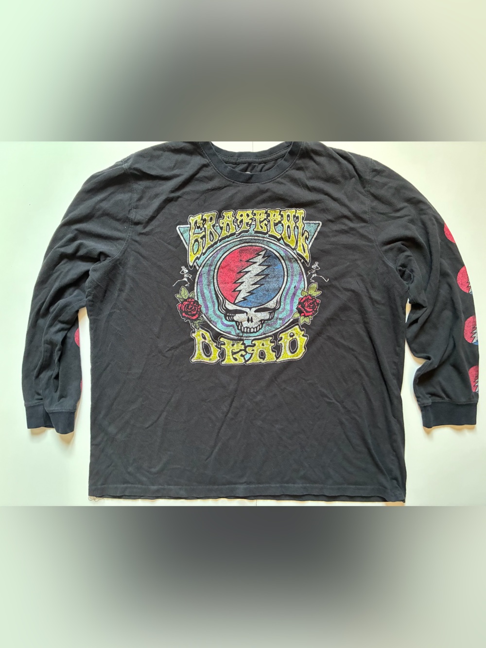 Grateful Dead Graphic Longsleeve T-Shirt - XL